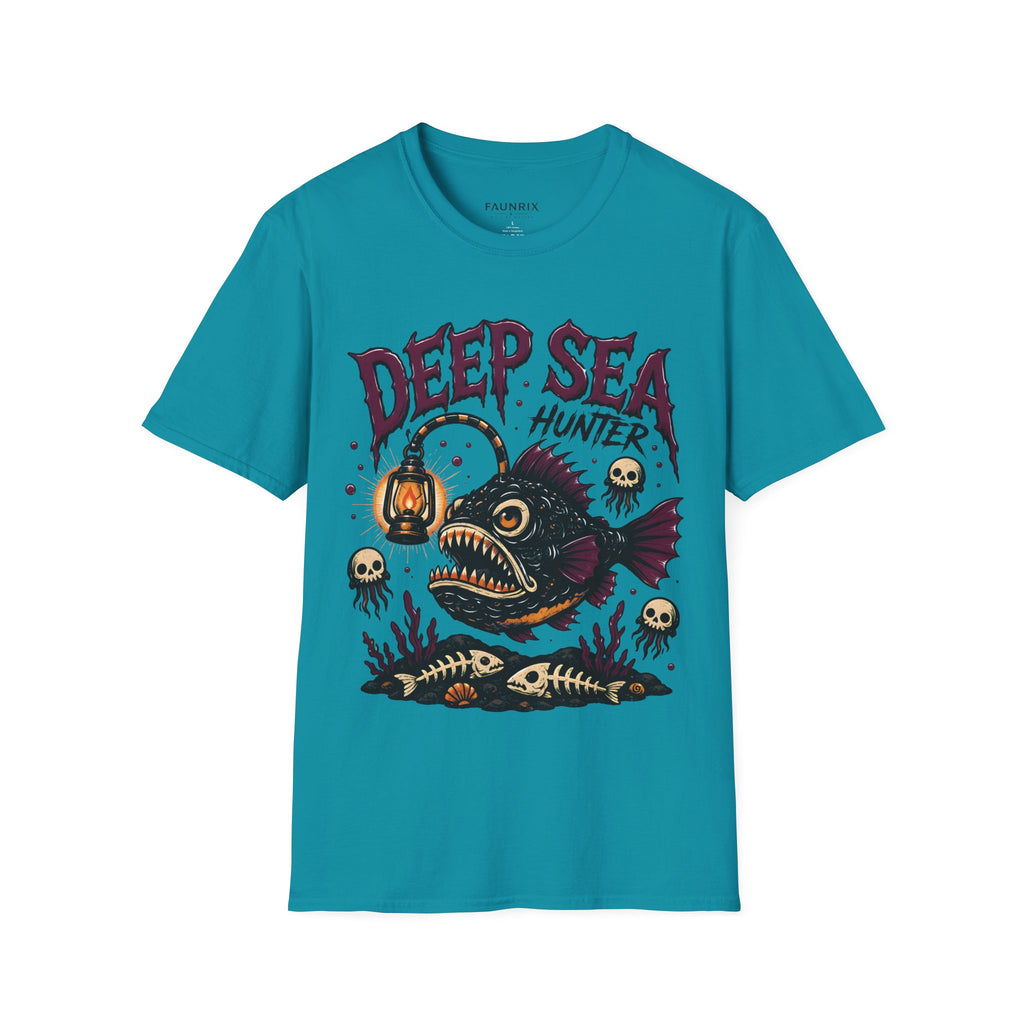 Deep Sea Hunter T-Shirt — Anglerfish Graphic Tee