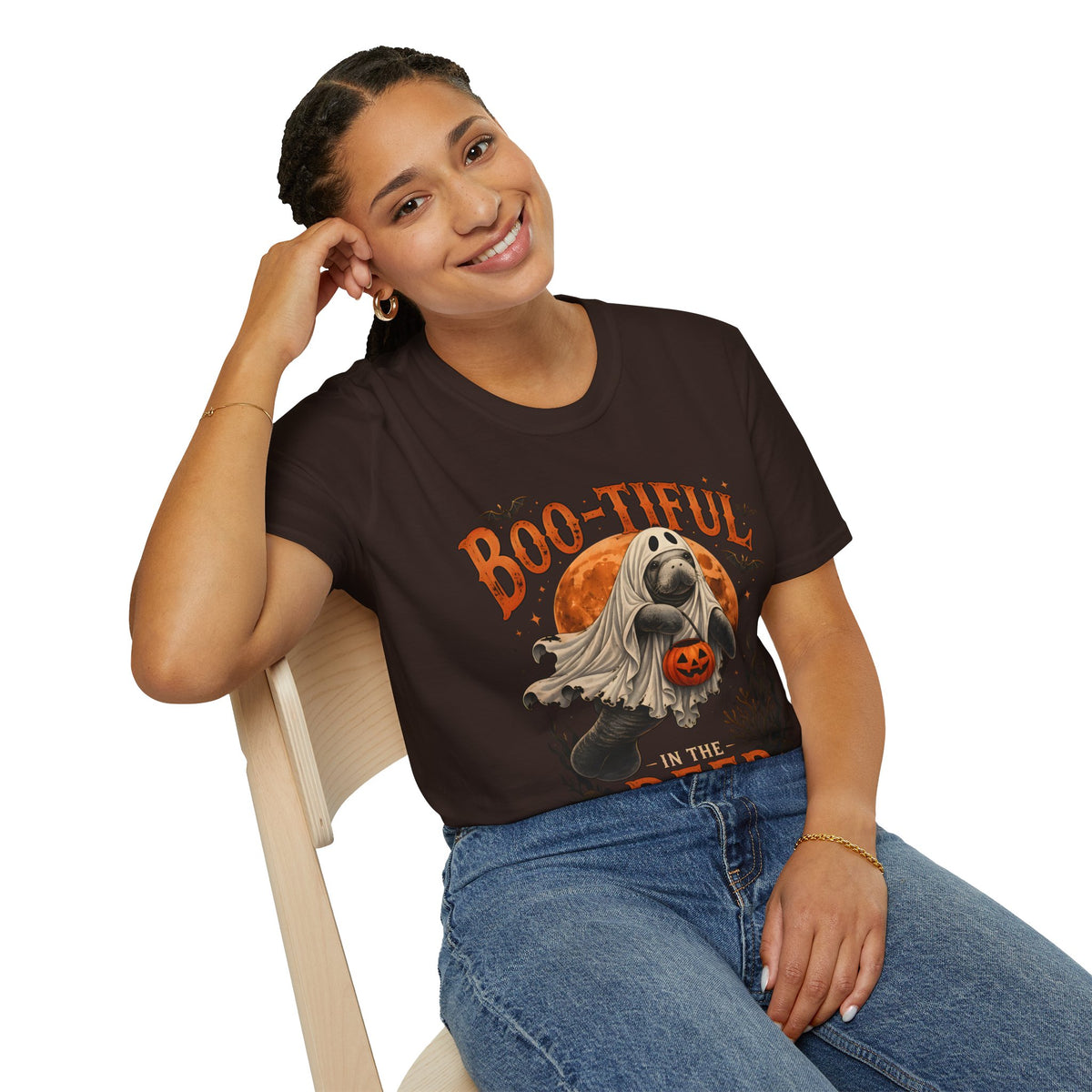 Halloween Boo-tiful Ghost Dog T-Shirt