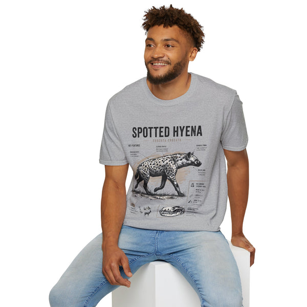 Spotted Hyena Anatomy T-Shirt — Vintage Wildlife Tee