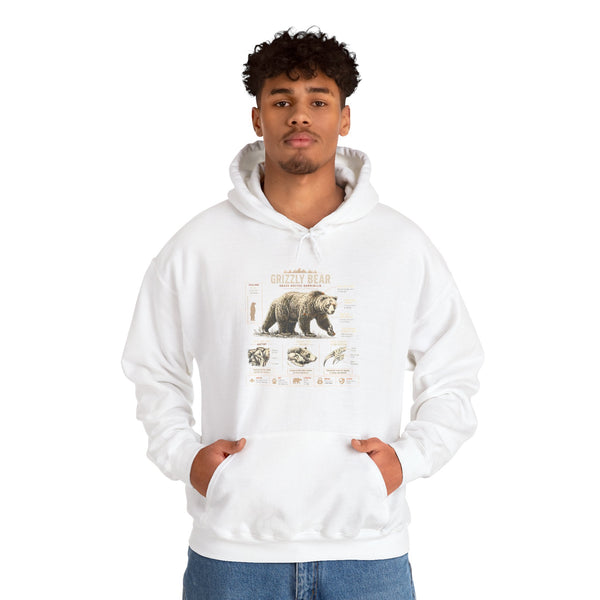 Hoodie — Vintage Bear Anatomy Graphic Hoodie