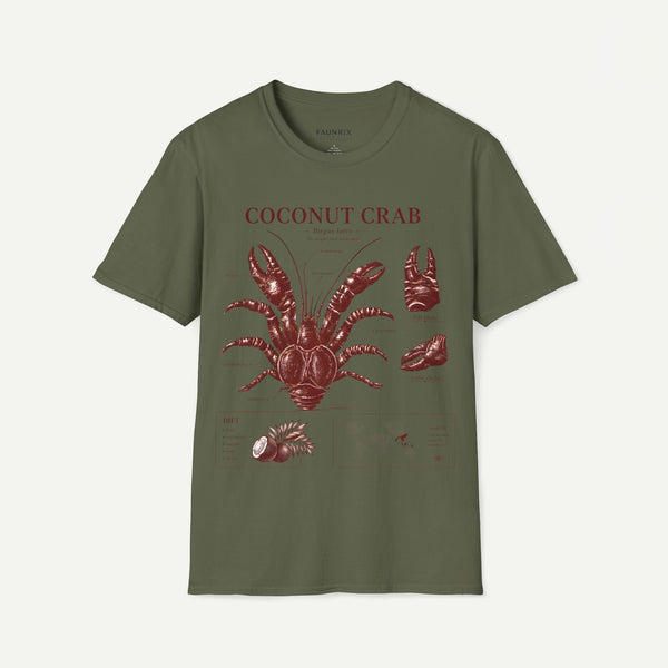 Coconut Crab Anatomy T-Shirt