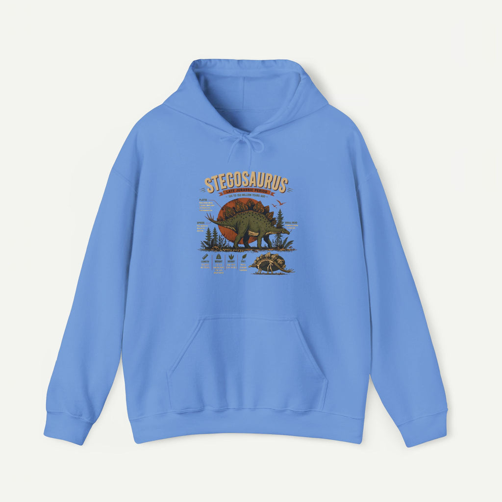 Stegosaurus Vintage Anatomy Hoodie – Retro Dino Nature Sweatshirt