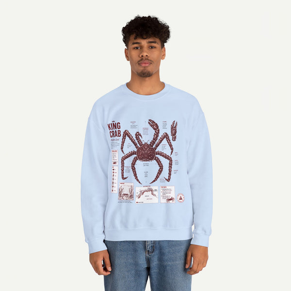 King Crab Anatomy Sweatshirt