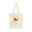 Caribbean Flamingo Canvas Tote Bag