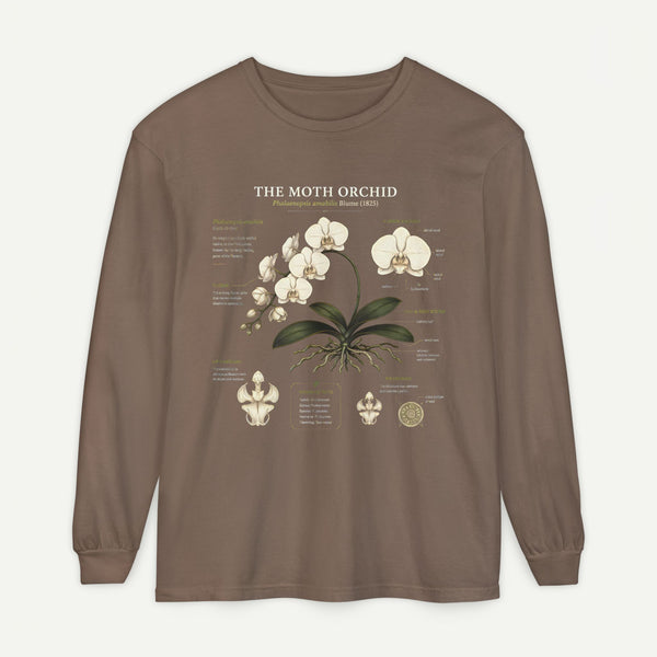 Orchid Anatomy Long Sleeve Tee