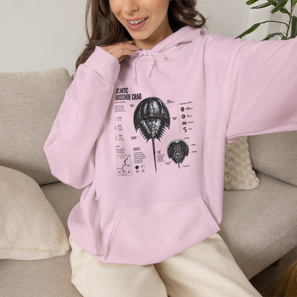 Horseshoe Crab Anatomy Hoodies