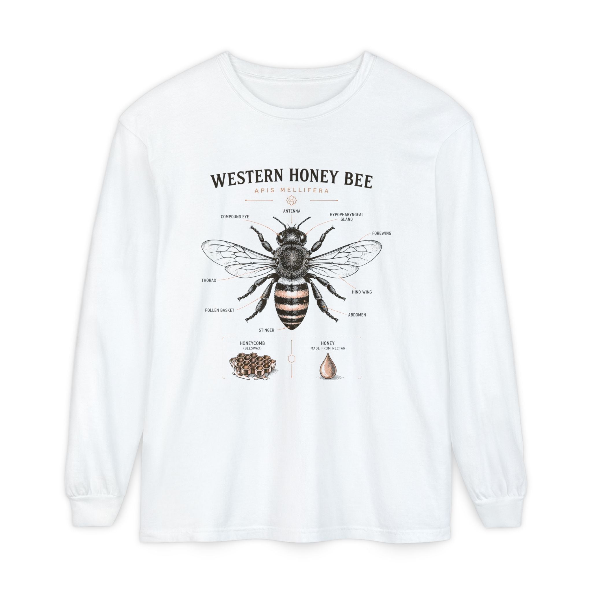 Unisex Garment-dyed Long Sleeve T-Shirt Secondary image