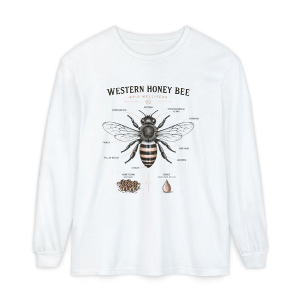 Unisex Garment-dyed Long Sleeve T-Shirt