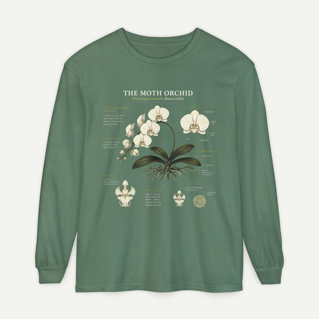 Orchid Anatomy Long Sleeve Tee