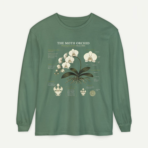 Orchid Anatomy Long Sleeve Tee