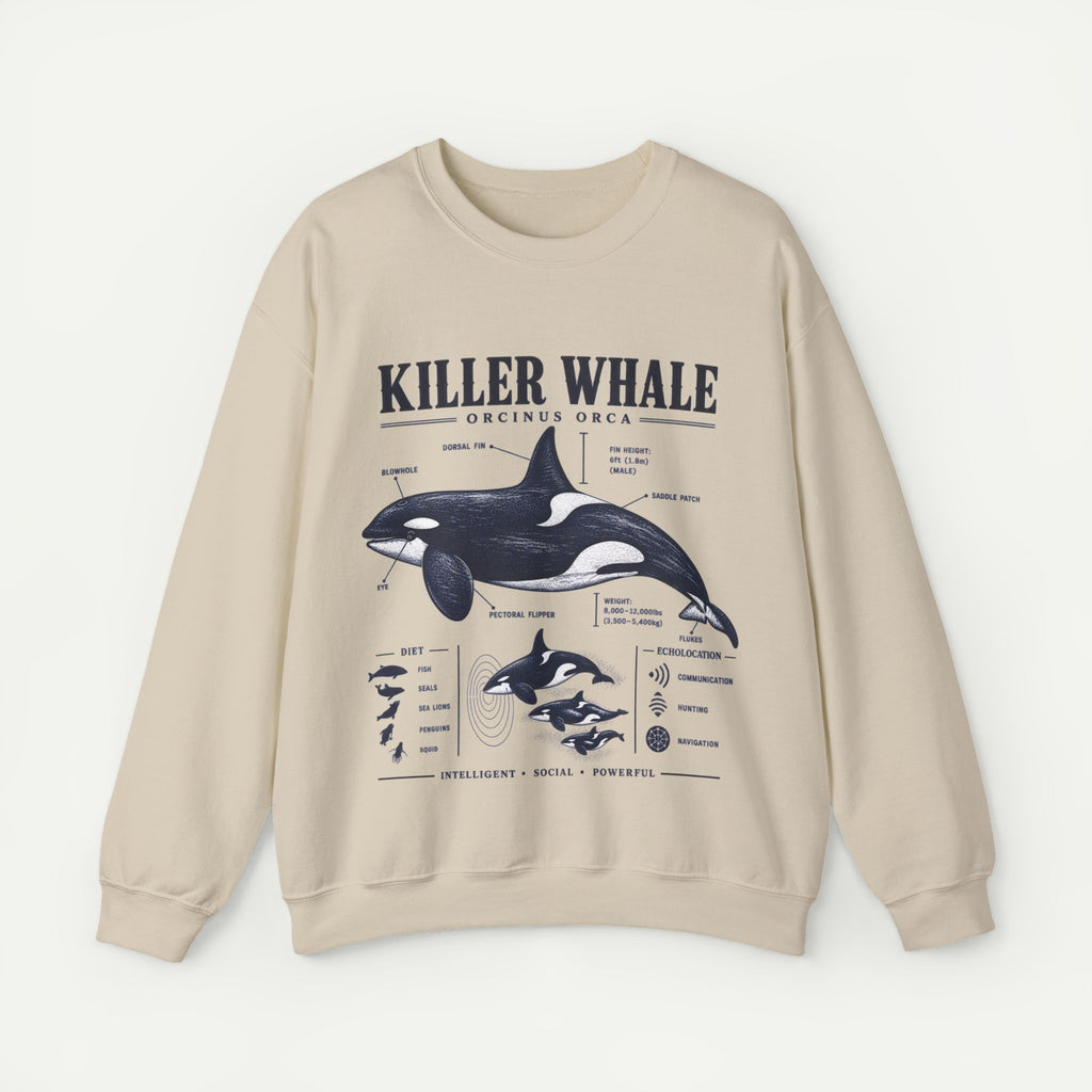 Killer Whale Anatomy Sweatshirt
