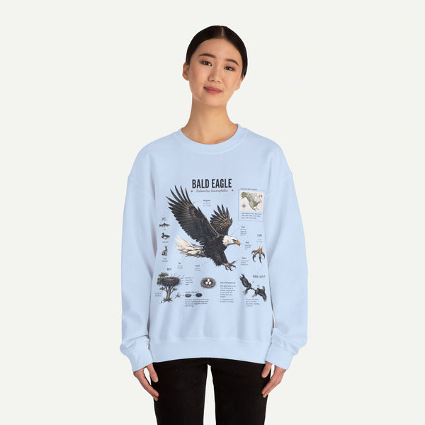 Bald Eagle Anatomy Sweatshirt