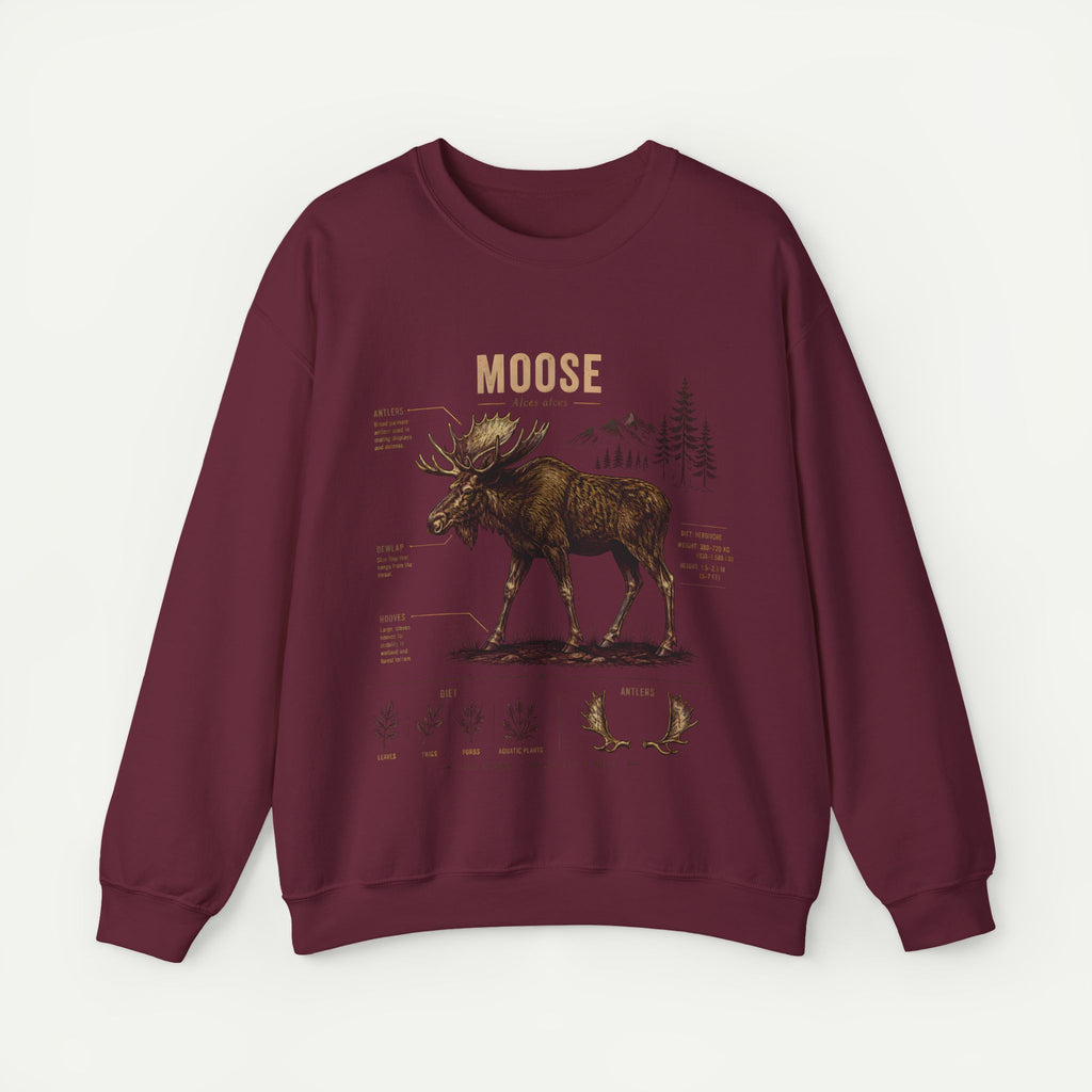 Moose Anatomy  Sweatshirt