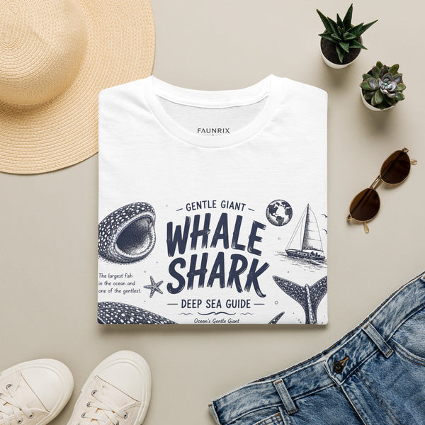 Whale Shark Anatomy T-Shirt — Deep Sea Guide Graphic Tee