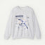 Wandering Albatross Anatomy Sweatshirt — Vintage Seabird Illustration