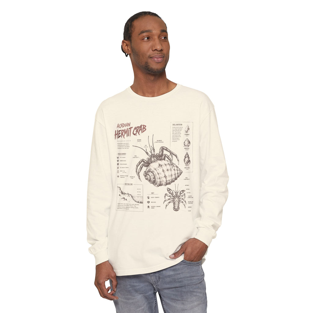 Hermit Crab Anatomy Long Sleeve Tee