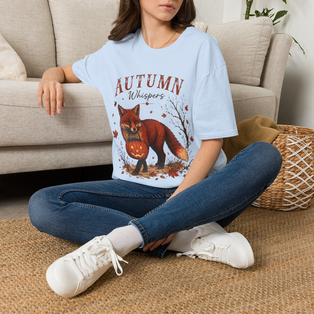 Autumn Whispers Fox T-Shirt