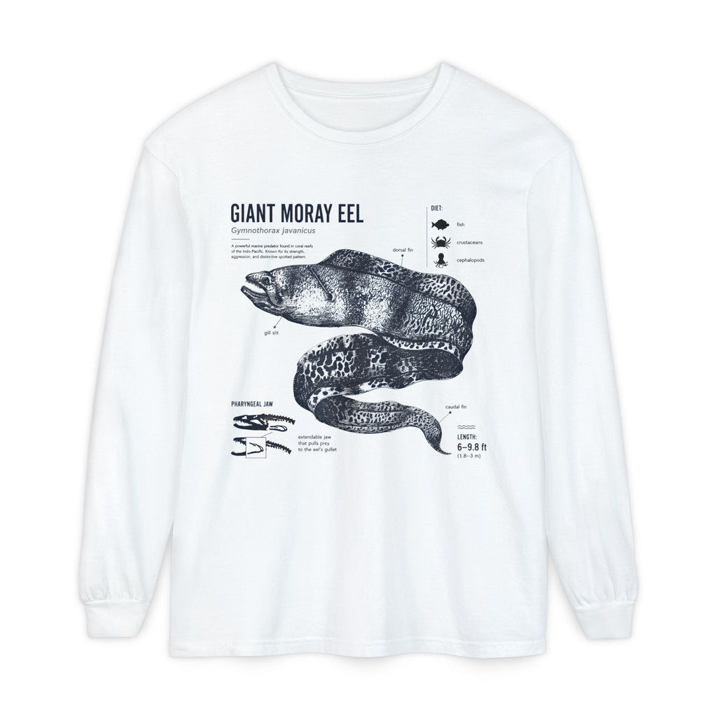 Giant Moray Eel Anatomy Long Sleeve Shirt