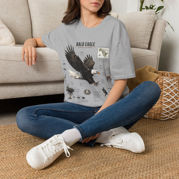 Bald Eagle Anatomy Field Guide T-Shirt