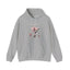 Orchid Botanical Hoodie — Cattleya Orchid Illustration Floral Pullover