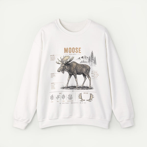Moose Anatomy  Sweatshirt