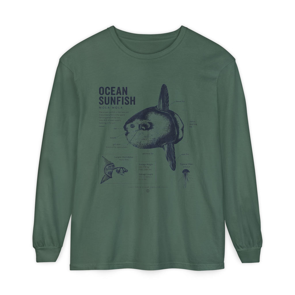 Unisex Garment-dyed Long Sleeve T-Shirt