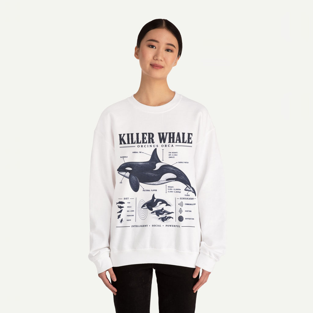 Killer Whale Anatomy Sweatshirt