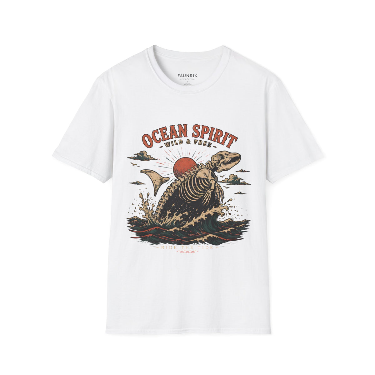 Ocean Spirit T-Shirt — Wild & Free Sea Turtle Graphic Tee