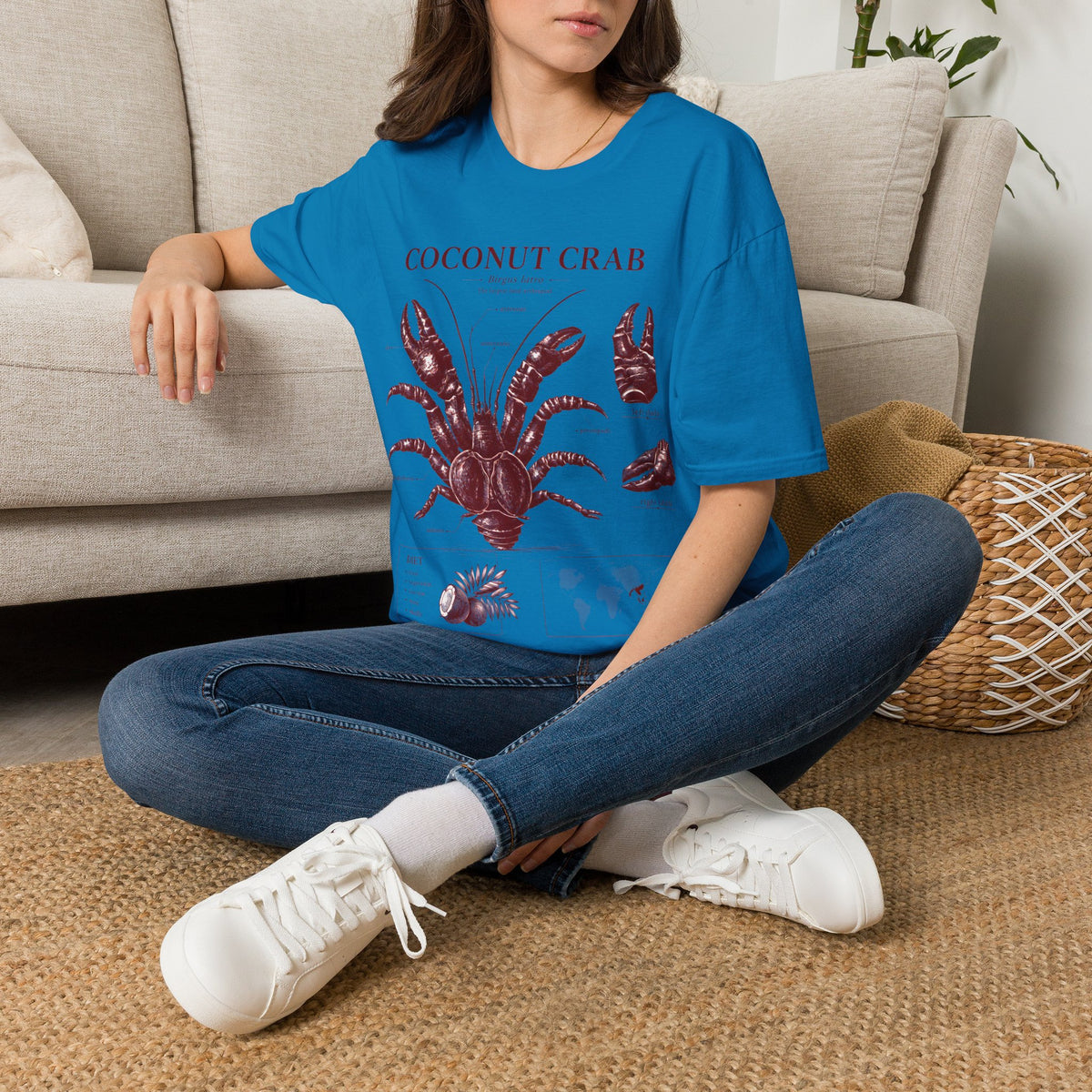 Coconut Crab Anatomy T-Shirt