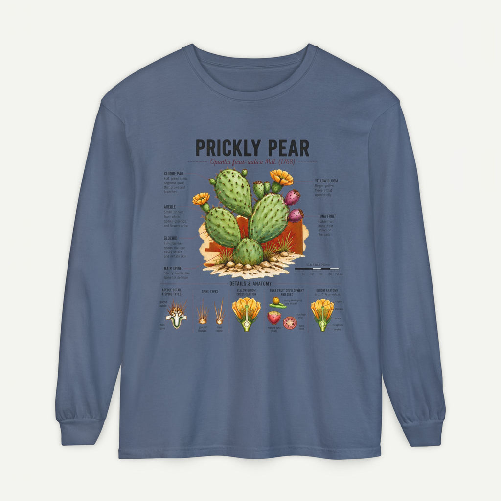 Prickly Pear Botanical Long Sleeve Shirt