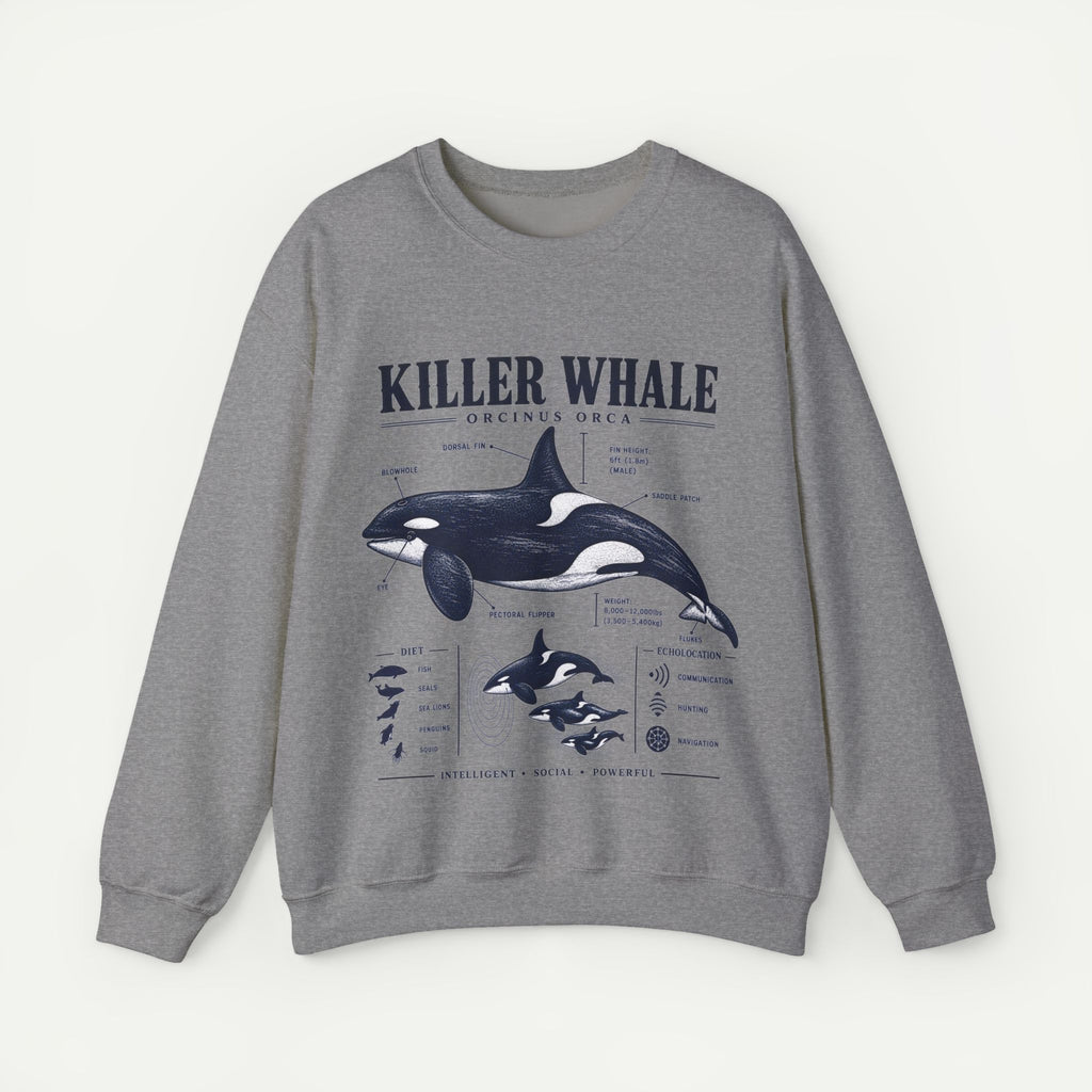 Killer Whale Anatomy Sweatshirt