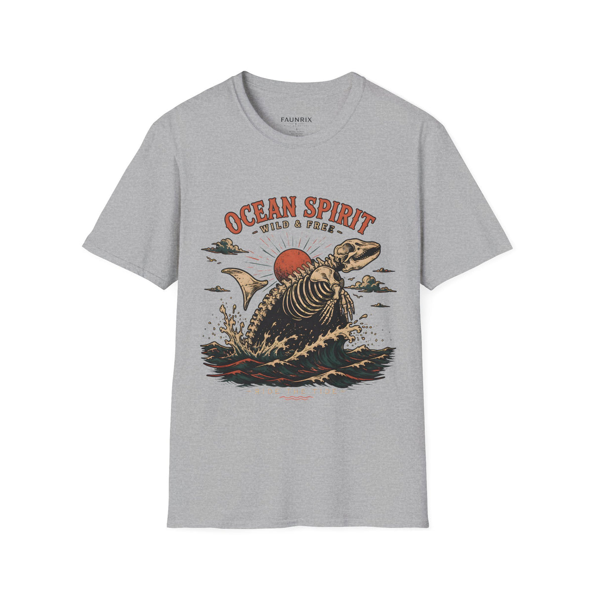 Ocean Spirit T-Shirt — Wild & Free Sea Turtle Graphic Tee