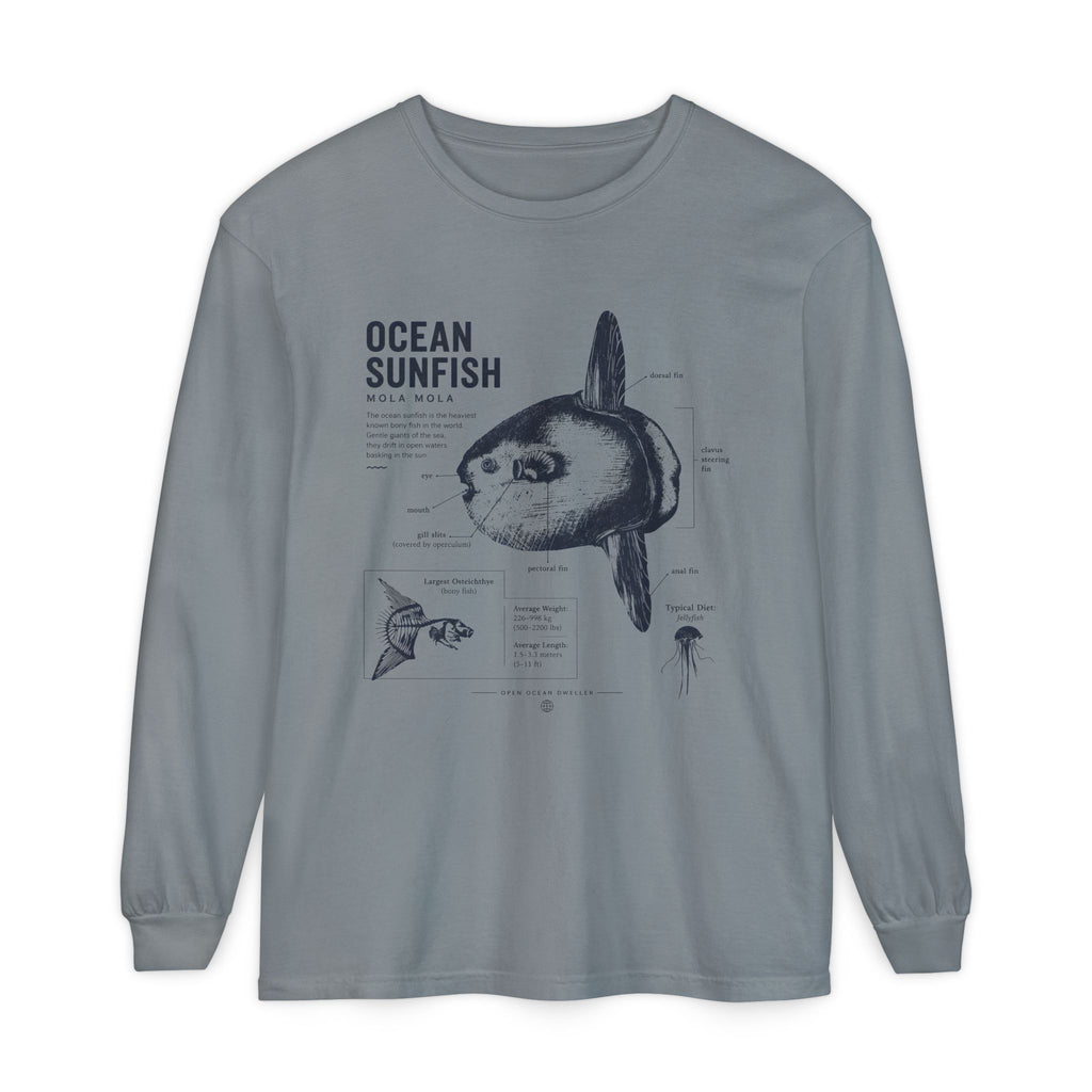 Unisex Garment-dyed Long Sleeve T-Shirt