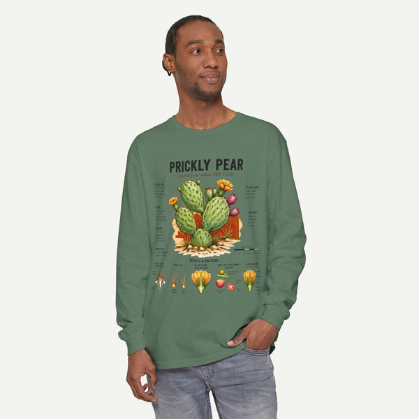 Prickly Pear Botanical Long Sleeve Shirt