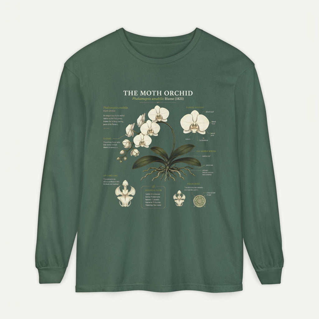 Orchid Anatomy Long Sleeve Tee
