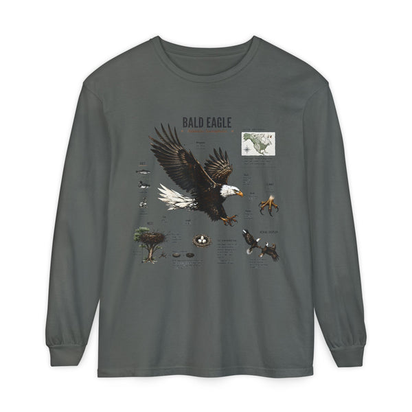 Bald Eagle Anatomy Long Sleeve Tee