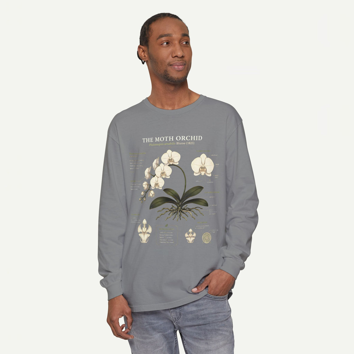 Orchid Anatomy Long Sleeve Tee