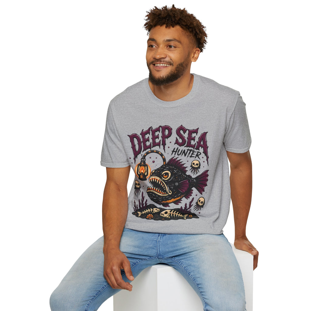 Deep Sea Hunter T-Shirt — Anglerfish Graphic Tee