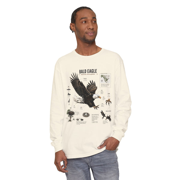 Bald Eagle Anatomy Long Sleeve Tee