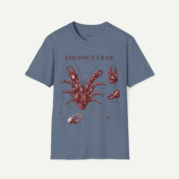 Coconut Crab Anatomy T-Shirt