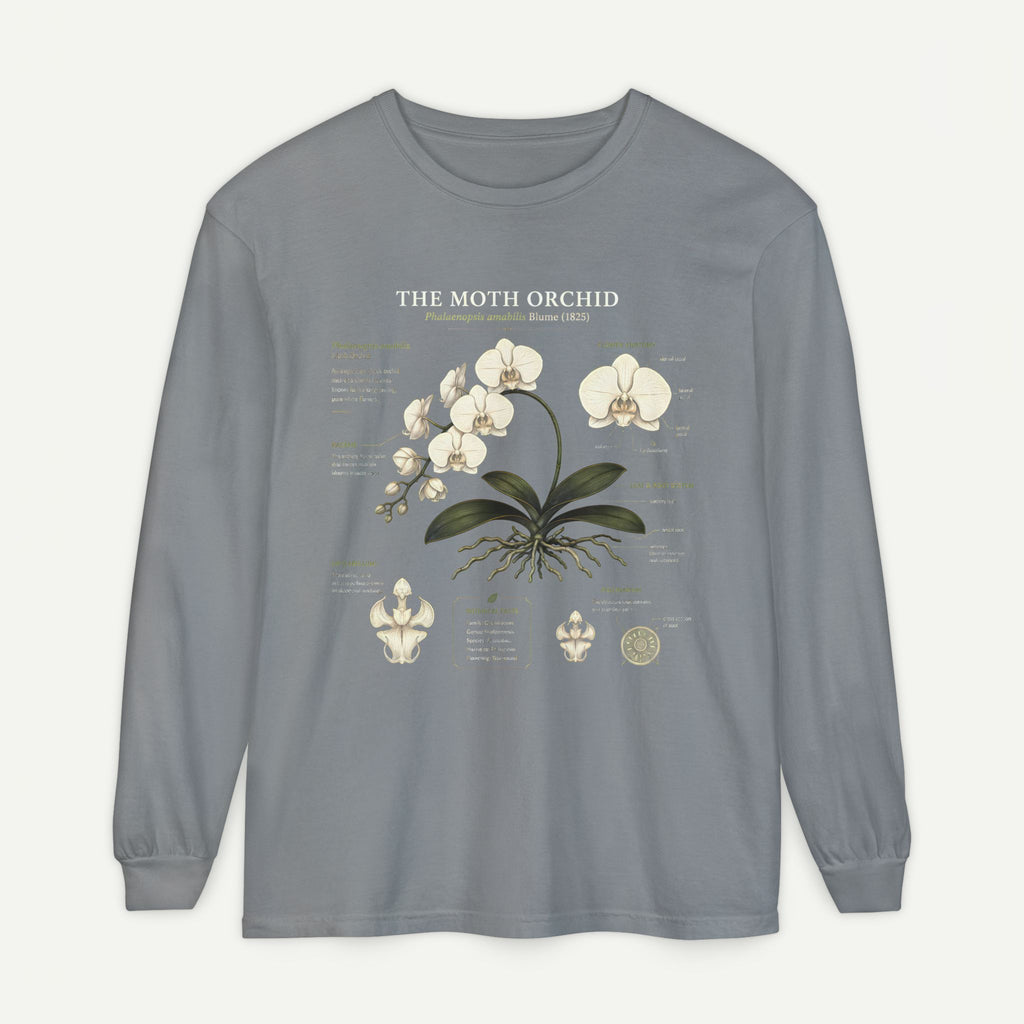 Orchid Anatomy Long Sleeve Tee