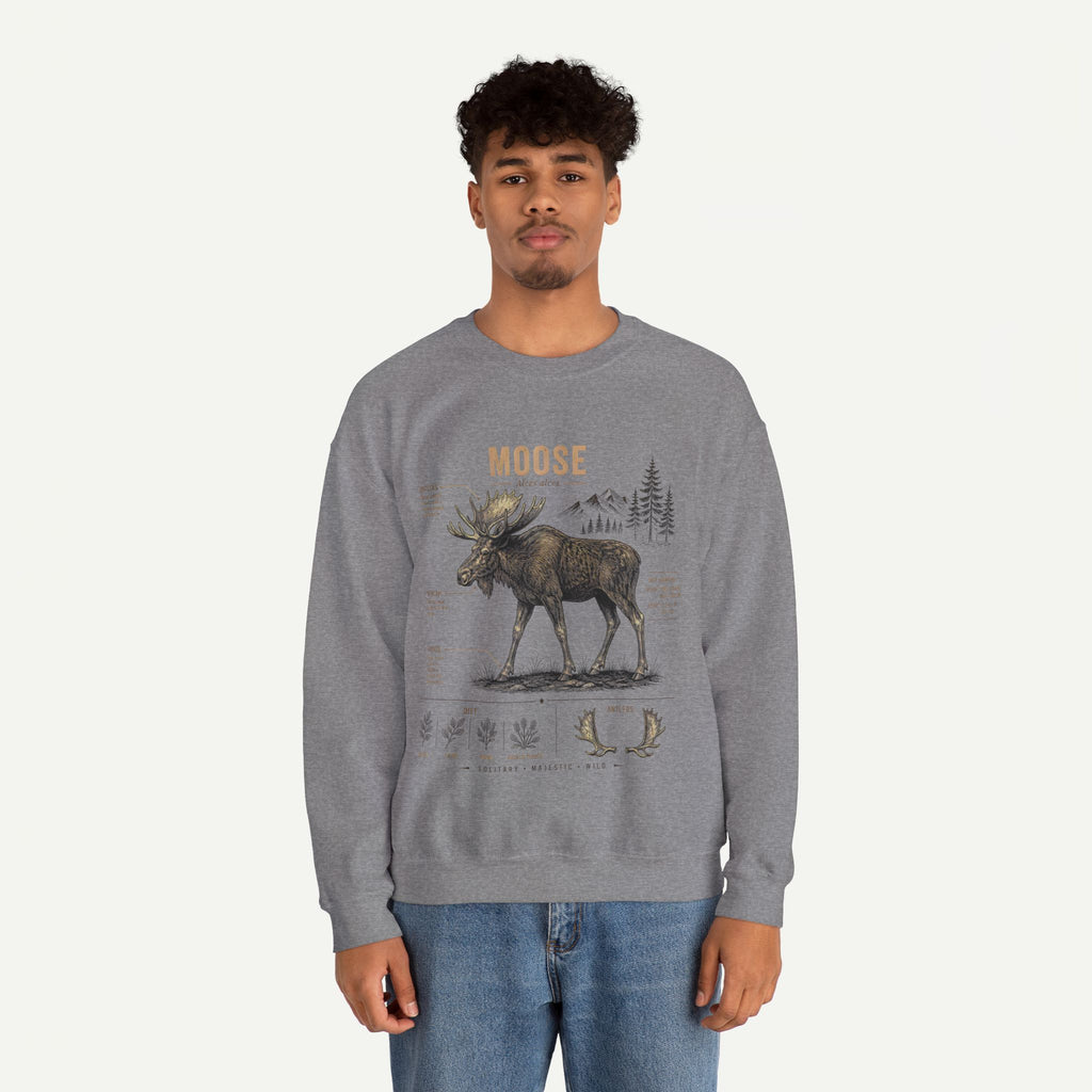 Moose Anatomy  Sweatshirt