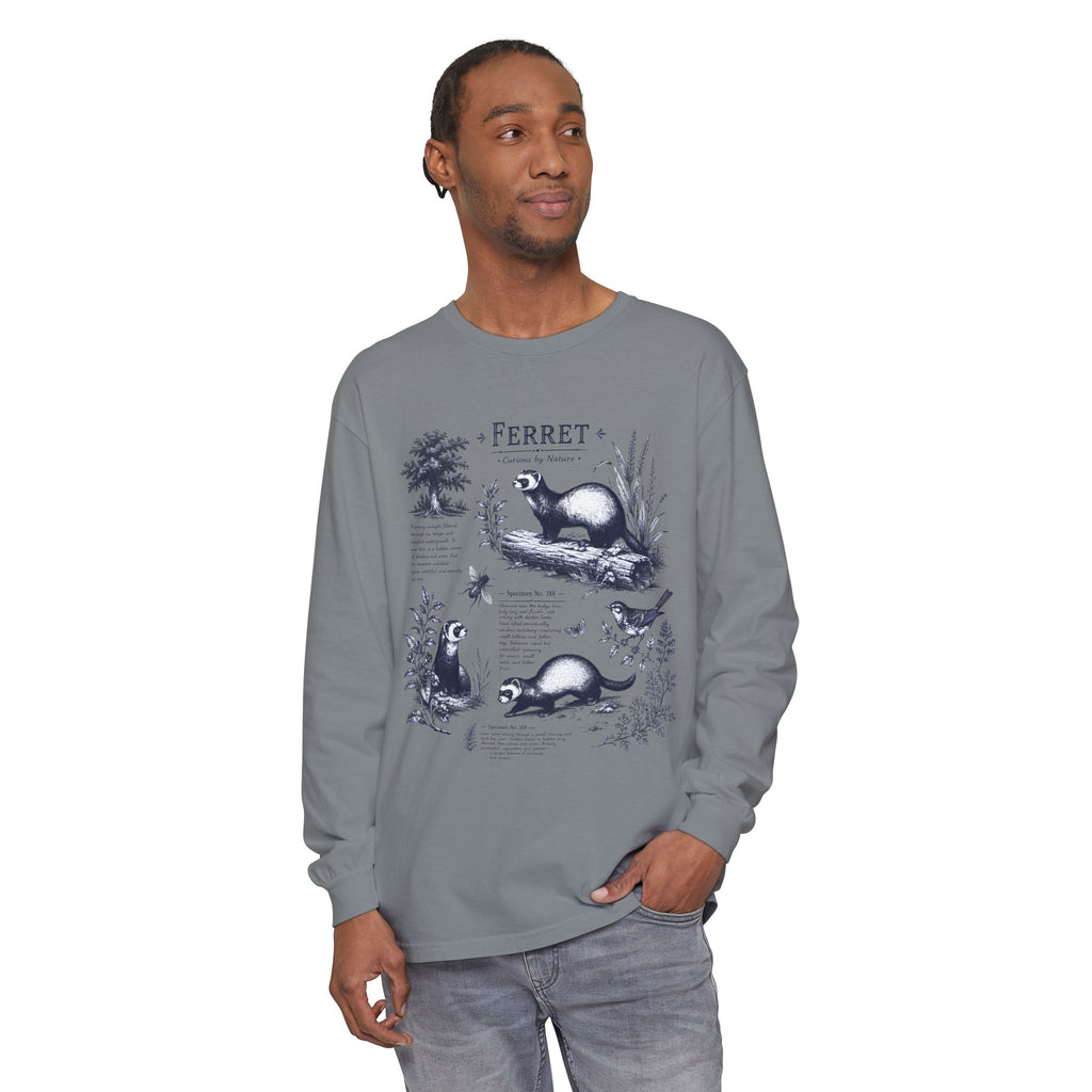 Ferret Vintage Anatomy Long Sleeve Tee
