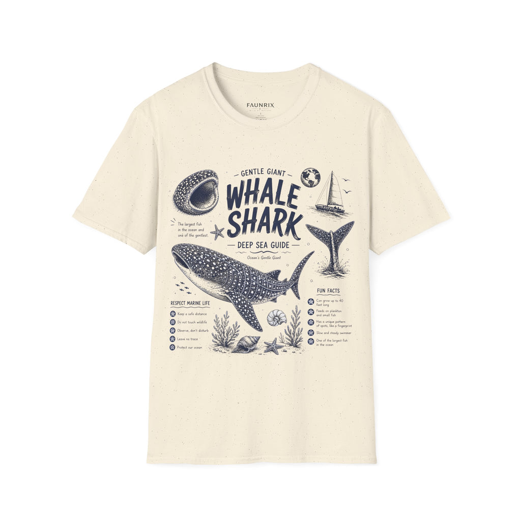 Whale Shark Anatomy T-Shirt — Deep Sea Guide Graphic Tee
