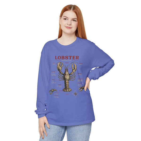 Lobster Anatomy Long Sleeve Tee