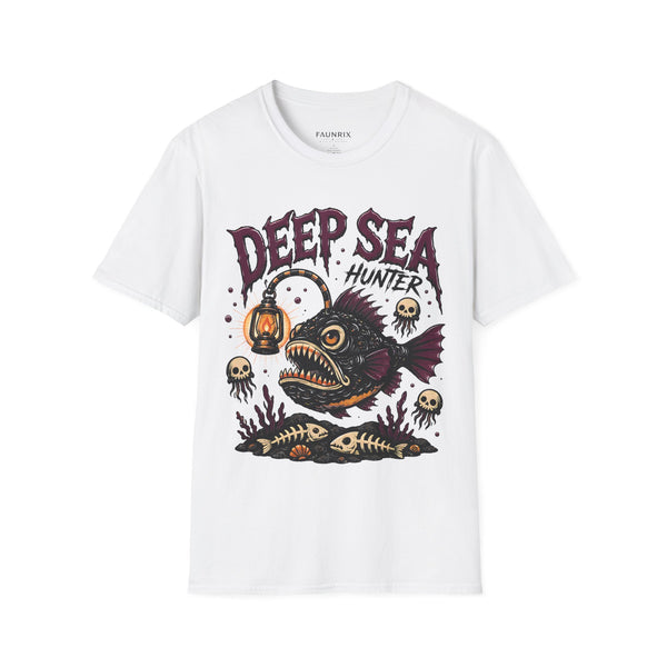 Deep Sea Hunter T-Shirt — Anglerfish Graphic Tee