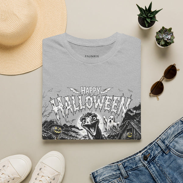 Halloween Vintage Goose T-Shirt — Happy Halloween Retro Horror Graphic