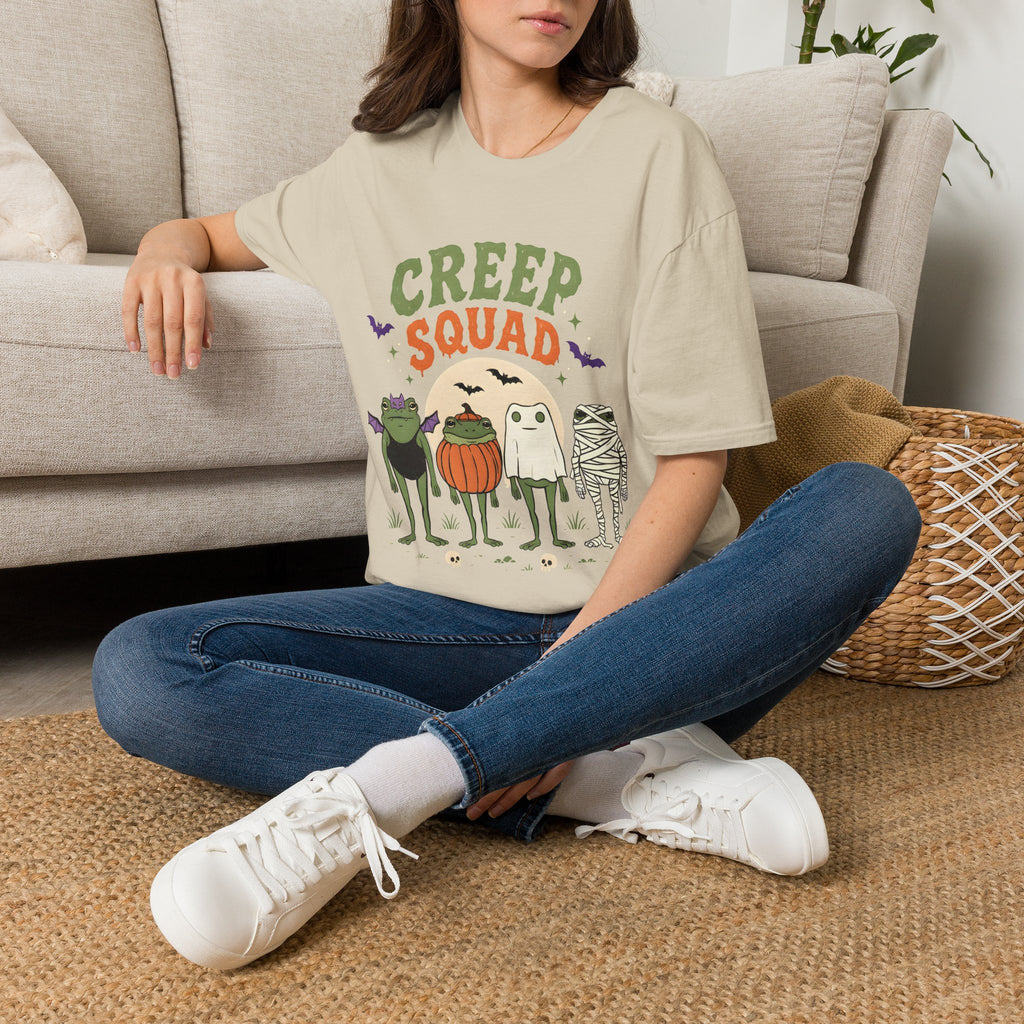 Creep Squad Halloween T-Shirt — Cute Cartoon Monster Costume Tee