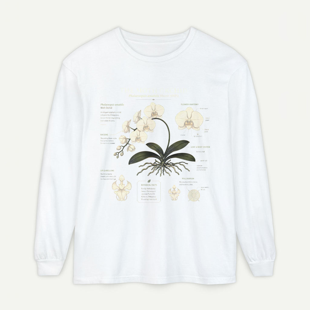 Orchid Anatomy Long Sleeve Tee