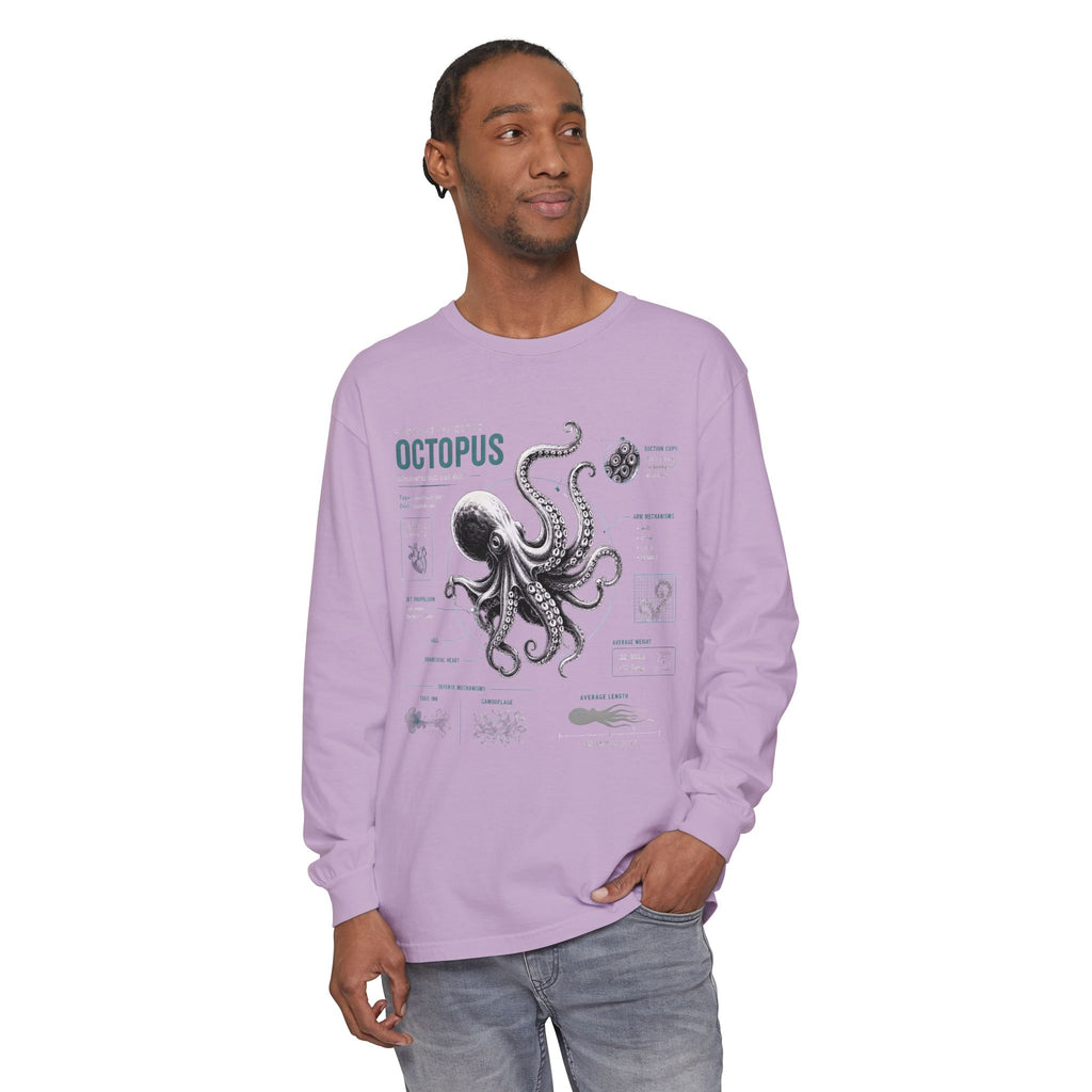 Octopus Anatomy Long Sleeve Tee